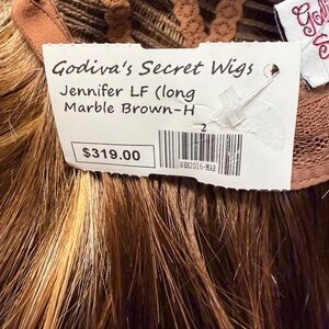 Jennifer LF Long Wig - Marble Brown